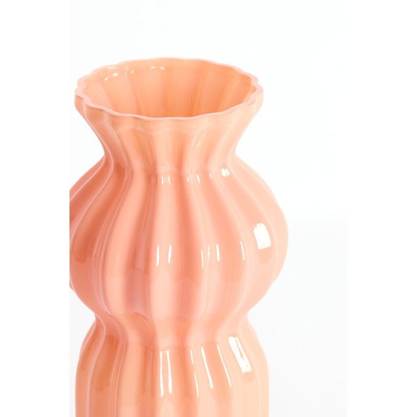 Ružová sklenená váza (výška  28 cm) Terento – Light & Living-image-2
