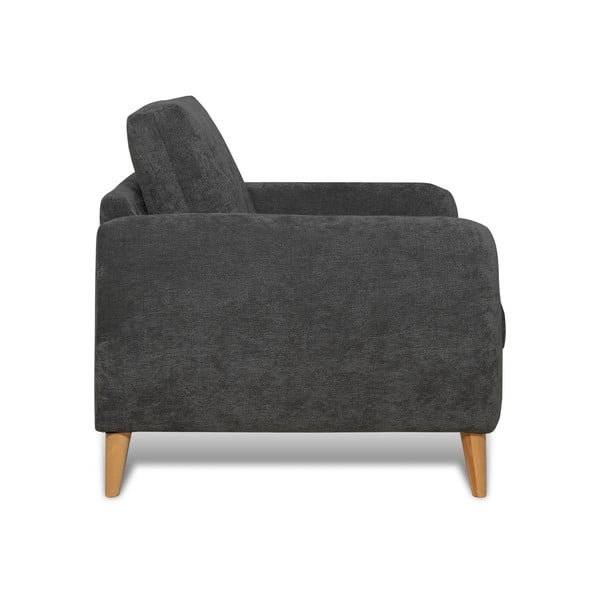 Tmavosivé kreslo Marvel - Scandic-image-2