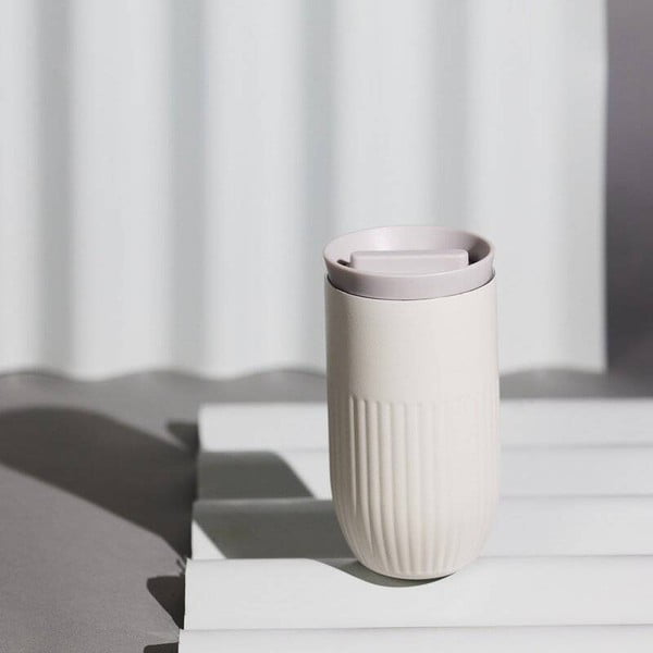 Béžový termo hrnček 320 ml Tova – Sagaform-image-1