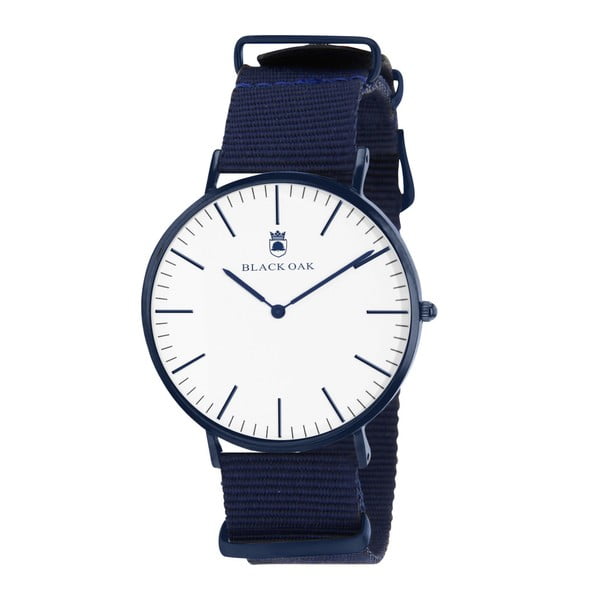 Modro-biele pánske hodinky Black Oak Parlo