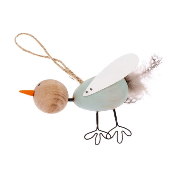 Drôtený dekoratívny závesný vtáčik Dakls Bird Dos