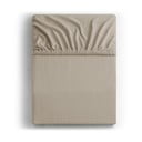 Svetlohnedá napínacia plachta jersey 220x200 cm Amber – Restilo