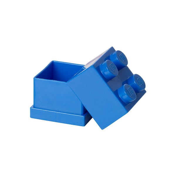 Modrý úložný box LEGO® Mini Box Blue-image-1