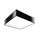 Čierne stropné svietidlo Sollux Mitra Ceiling