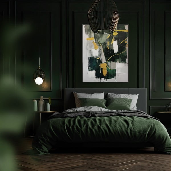 Obraz s ručne maľovanými prvkami 70x100 cm For – Styler-image-2