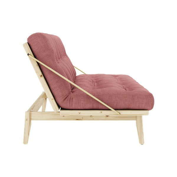 Ružová rozkladacia pohovka 190 cm Folk – Karup Design-image-4
