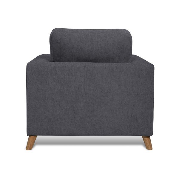 Tmavosivé kreslo Faria - Scandic-image-3