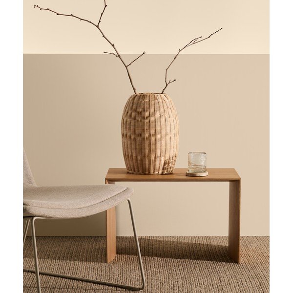 Ratanová váza v prírodnej farbe (výška  40 cm) Zilna – Kave Home-image-2