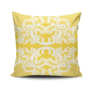 Vankúš s prímesou bavlny Cushion Love Amarillo, 45 × 45 cm