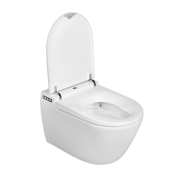 Závesné WC s inteligentnou toaletnou doskou Wenko Smart