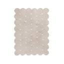 Béžový prateľný ručne tkaný bavlnený detský koberec 120x160 cm Biscuit Beige – Lorena Canals