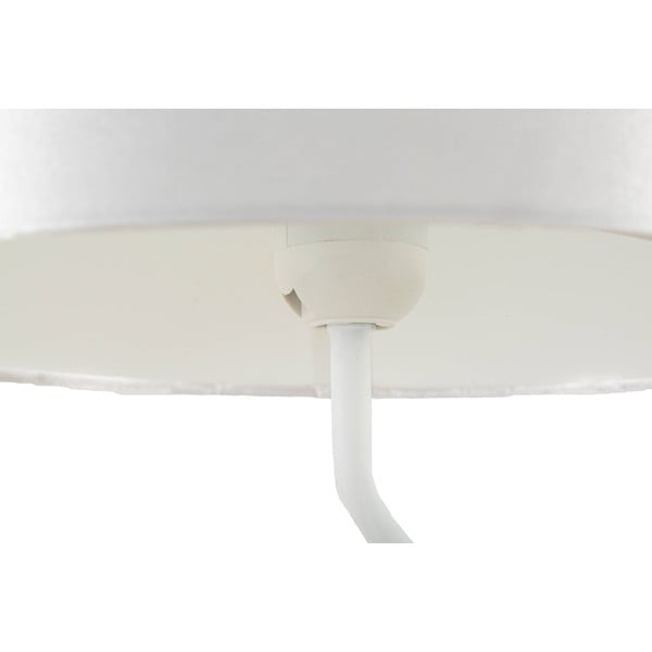 Stolová lampa s textilným tienidlom v bielo-zlatej farbe (výška 64 cm) Dancer – Mauro Ferretti-image-4