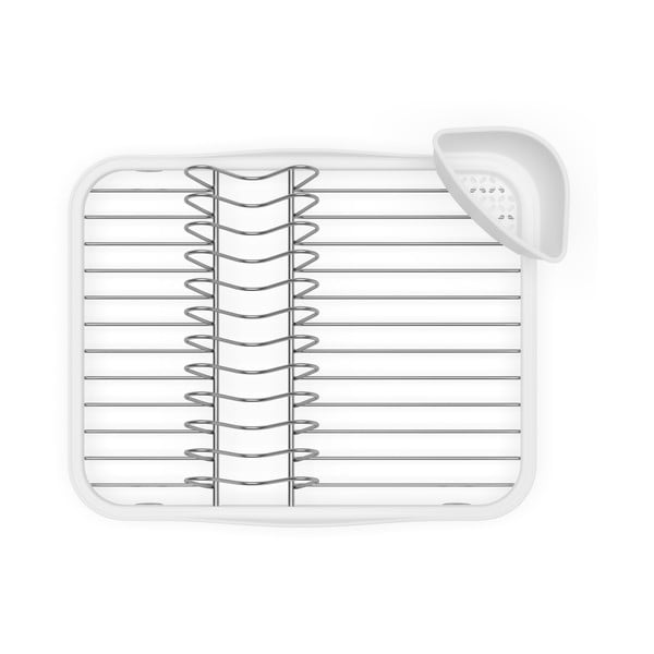 Biely oceľový odkvapkávač 36x28 cm Sinkin – Umbra-image-4