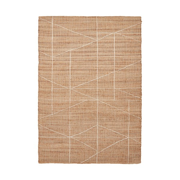 Jutový koberec Think Rugs Bazaar Lines, 150 x 230 cm