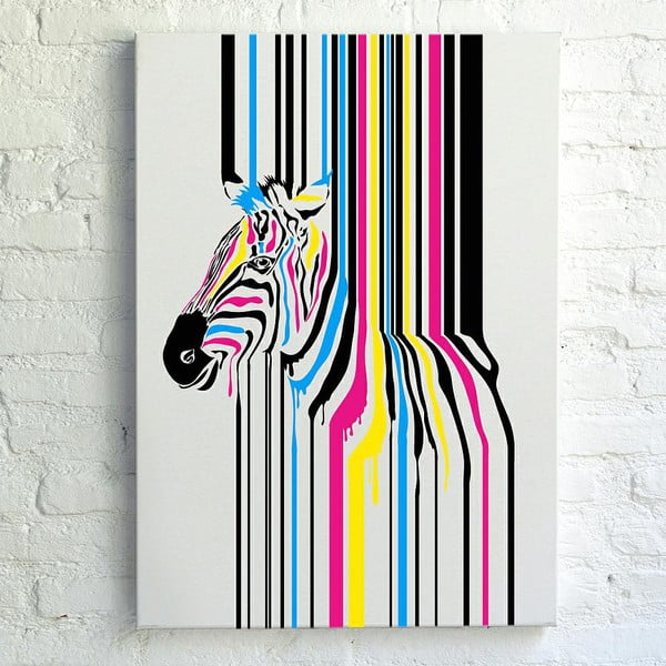 Obraz Really Nice Things Zebra Fusion, 50 x 70 cm