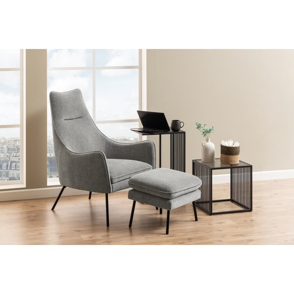 Kovový odkladací stolík 43x35 cm Strington – Actona-image-2