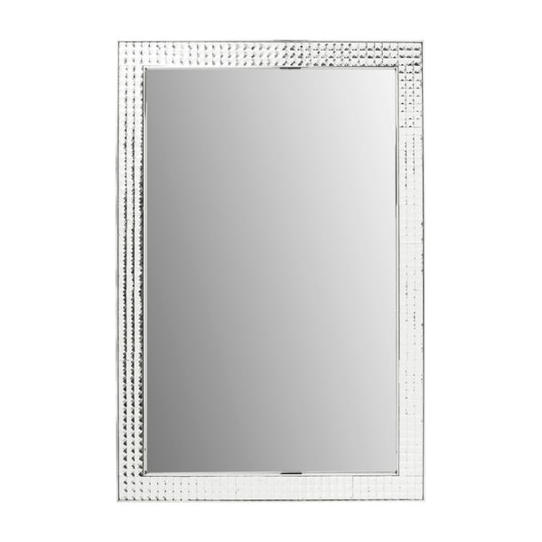 Nástenné zrkadlo Kare Design Crystals Chrome, 120 × 80 cm