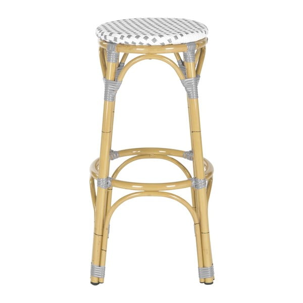 Barová stolička Kiara Grey/White