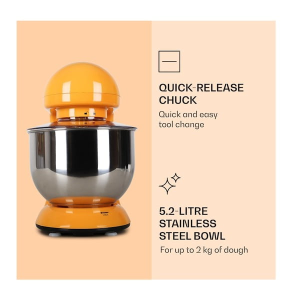 Oranžový kuchynský robot Klarstein Bella-image-2