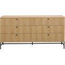 Komoda v dekore duba v prírodnej farbe 158x80x40 cm Albany  – Actona