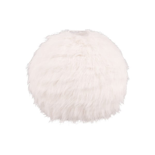 Krémová stolová lampa (výška 24 cm) Furry - Reality-image-2