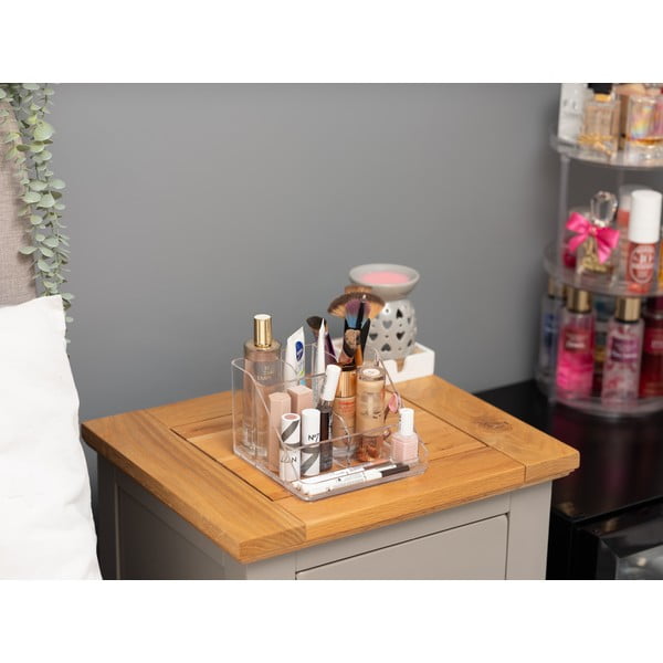 Plastový kúpeľňový organizér na kozmetiku – Addis-image-1