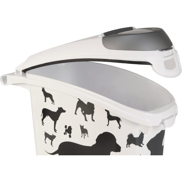 Biely kontajner na krmivo Curver, 23 l-image-3