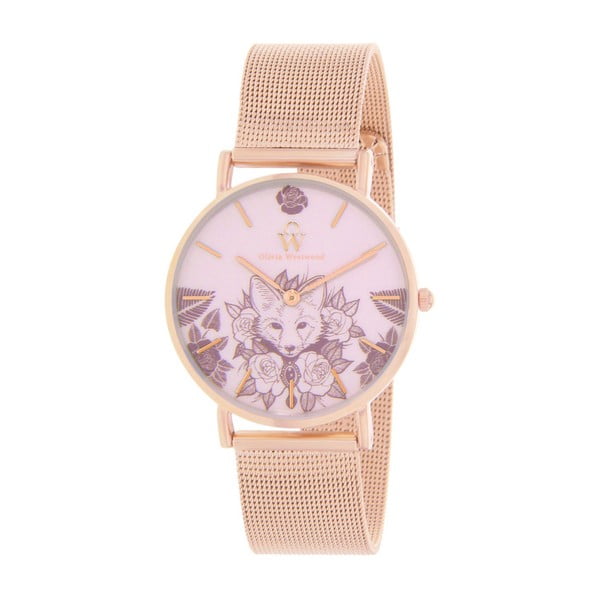 Dámske hodinky s remienkom vo svetloružovej farbe Olivia Westwood Meja