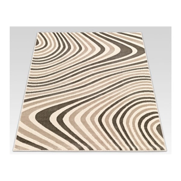 Koberec Webtappeti Reflex Brown Stripes, 290 x 200 cm