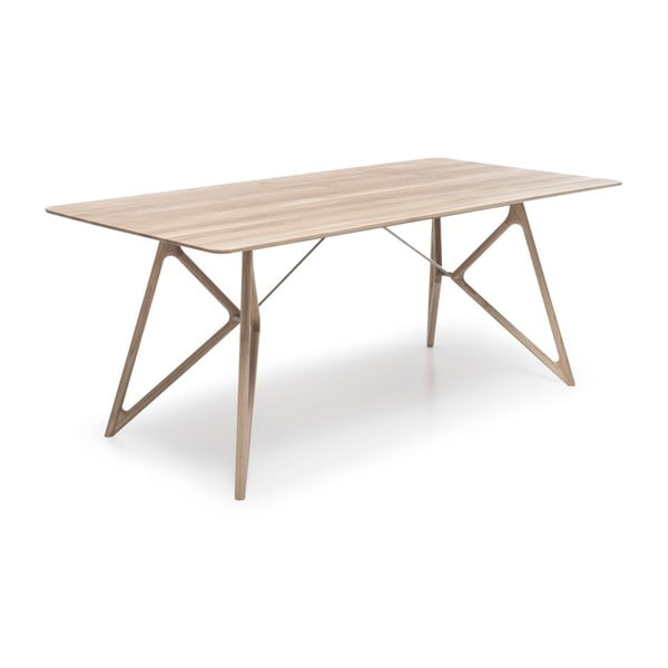 Dubový jedálenský stôl Tink Oak Gazzda, 200cm, svetlý prírodný 