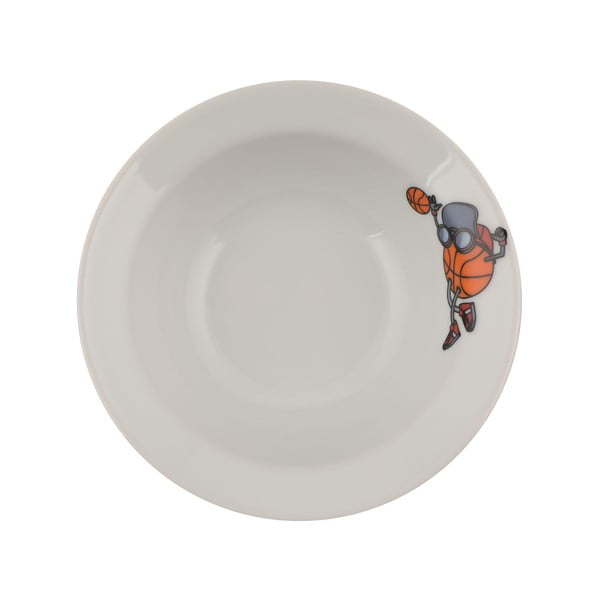 5-dielna detská porcelánová jedálenská súprava Kütahya Porselen Basketball-image-3