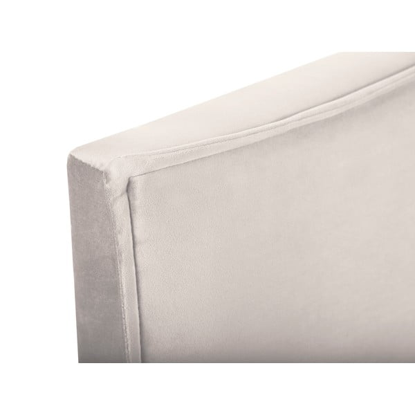 Béžové čelo postele 180x120 cm Natalia – Milo Casa-image-4