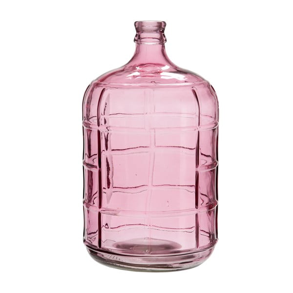 Demižón/váza Glass Pink, 24x42 cm
