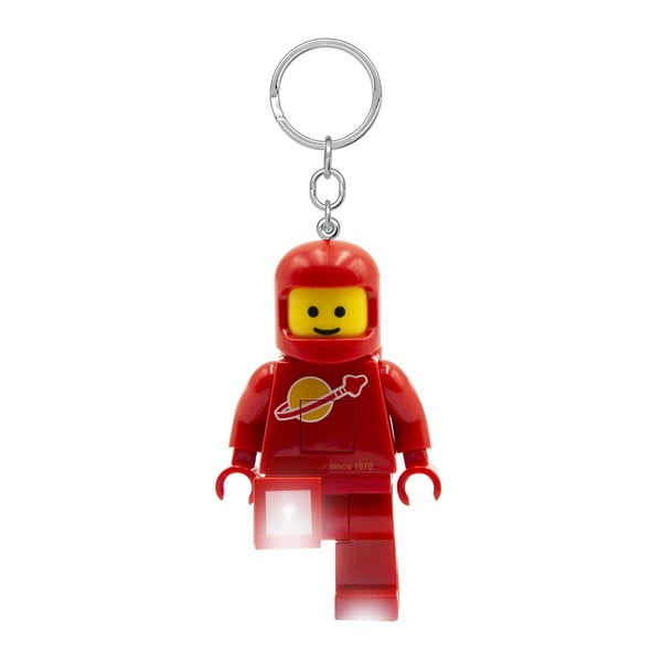 Červená kľúčenka so svietidlom Spaceman – LEGO®-image-2