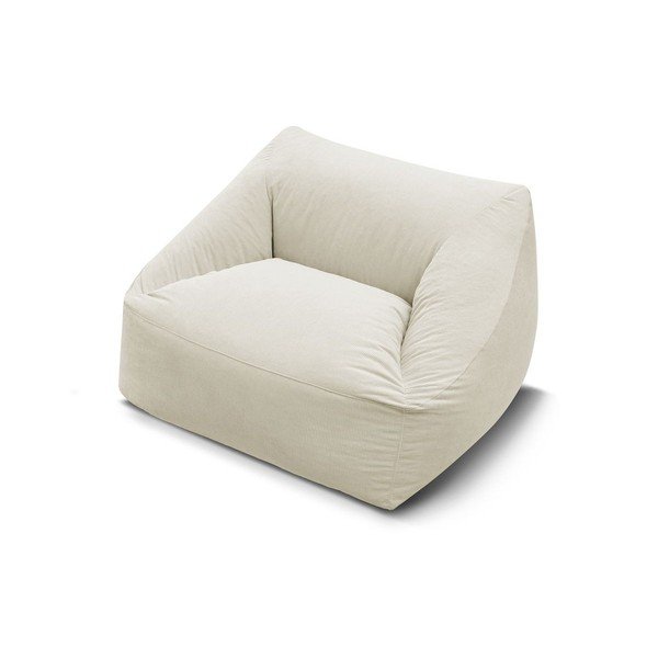 Béžový menčestrový sedací vak Lilibet – Bobochic Paris-image-4