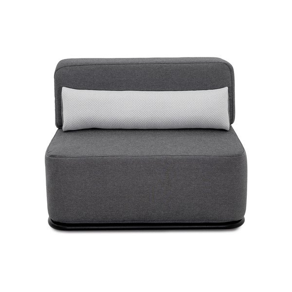 Tmavosivý modul záhradnej pohovky (stredový diel) Straw – Sit Sit-image-2
