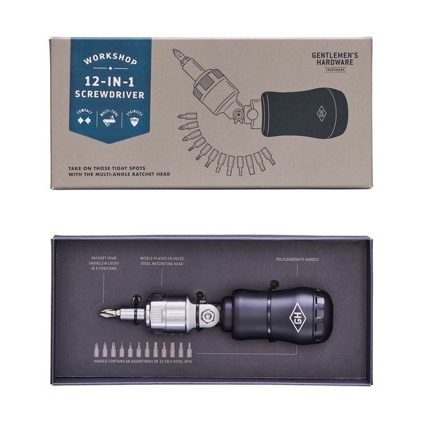 Skrutkovač 12 v 1 Gentlemen´s Hardware-image-3