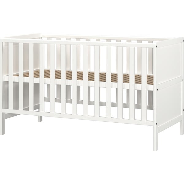 Biela postieľka z masívneho dreva 70x140 cm Alkmaar – Germania-image-4