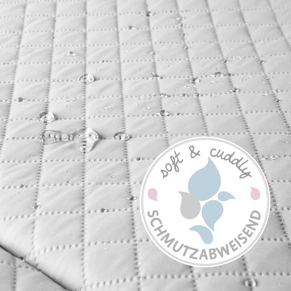 Sivá detská hracia podložka 75x85 cm Style – Roba-image-3