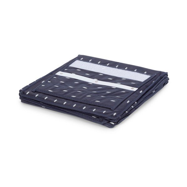 Tmavomodrý závesný organizér so 6 priehradkami Compactor Kasuri Range, šírka 30 cm-image-3