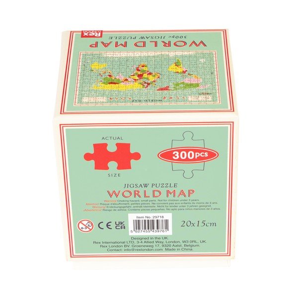 Detské puzzle Rex London World Map-image-1