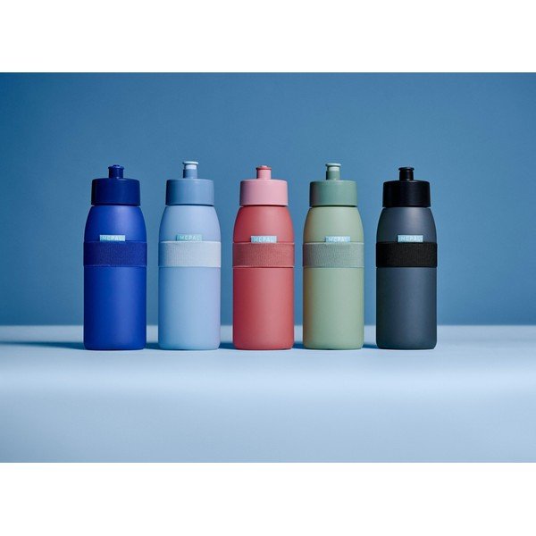 Svetločervená plastová fľaša 500 ml Ellipse – Mepal-image-1
