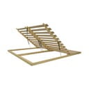 Nepolohovateľný/výklopný latkový rošt 200x200 cm Masiv Partner Lux – Materasso