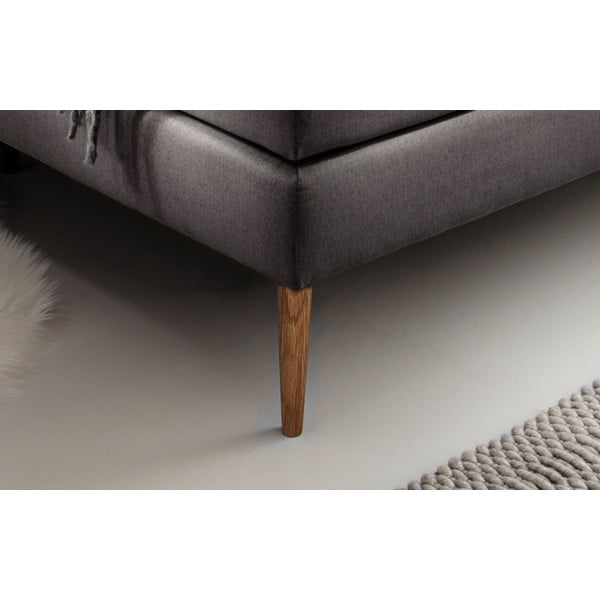 Antracitová boxspring posteľ 180x200 cm Massello – Meise Möbel-image-4