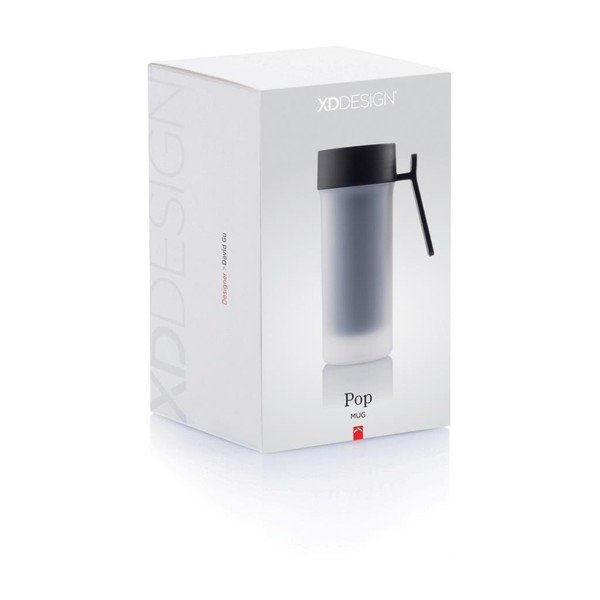 Čierny termohrnček XD Design Pop, 275 ml-image-3