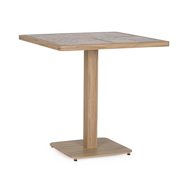 Oceľový záhradný stolík 73x73 cm Kalimera – Bizzotto