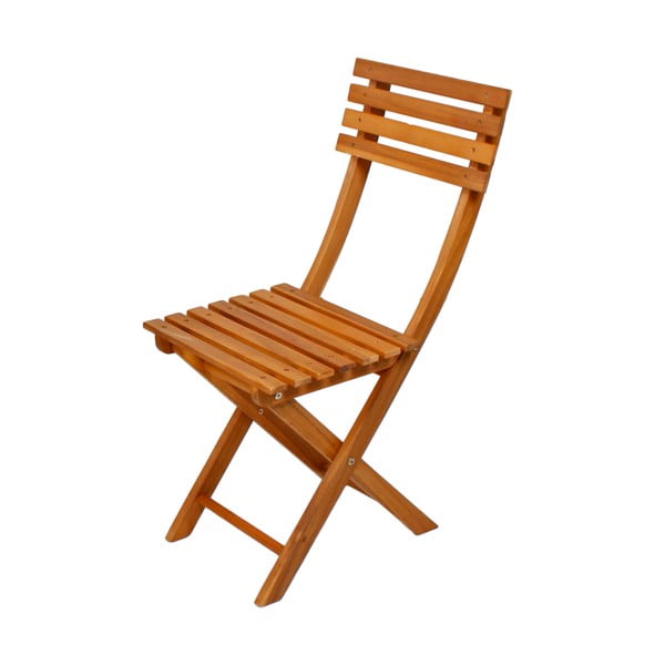 Drevená záhradná stolička v prírodnej farbe Alameda – Garden Pleasure