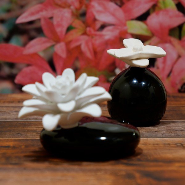 Biely keramický difuzér s vôňou vanilky Boles d´olor-image-4