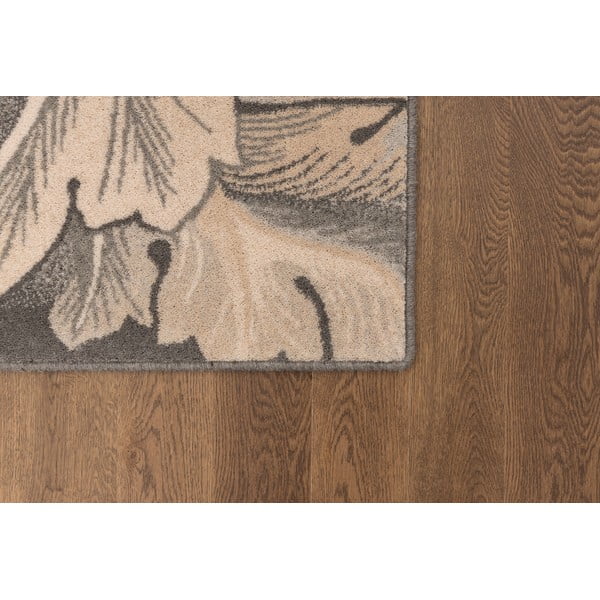 Sivo-béžový vlnený koberec 200x300 cm Thea anthracite – Agnella-image-3