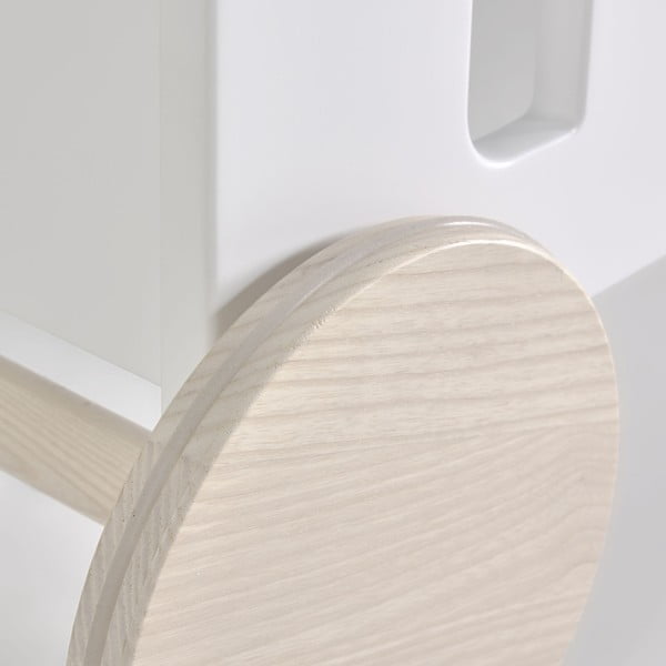 Biela detská postieľka Kave Home Nunila, 120 x 60 cm-image-4